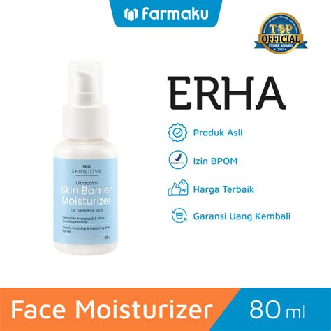 Erha Skinsitive Moisturizer Skin Barrier Ultracalm Botol 80 Ml Farmaku