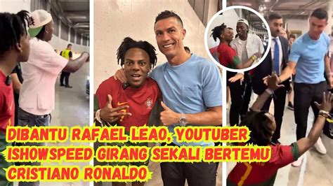 BERITA BOLA TERKINI Finally YouTuber IShowSpeed Girang Sekali