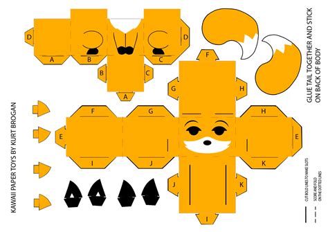 Paperized Crafts Paper Toys Template Paper Toy Printable Paper Crafts