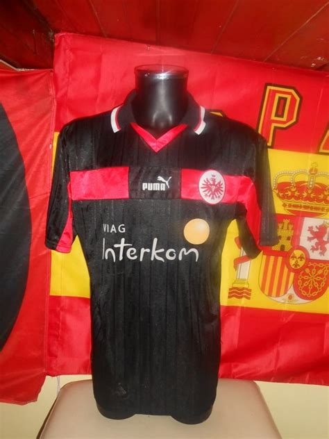 Eintracht Frankfurt Home Football Shirt Sponsored By Viag