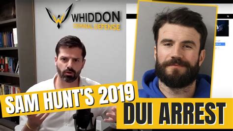 Criminal Lawyer Reacts Sam Hunt S Dui Arrest What Officers Got