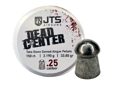 Jts Dead Center Precision Domed Pellets Cal Gr Ct