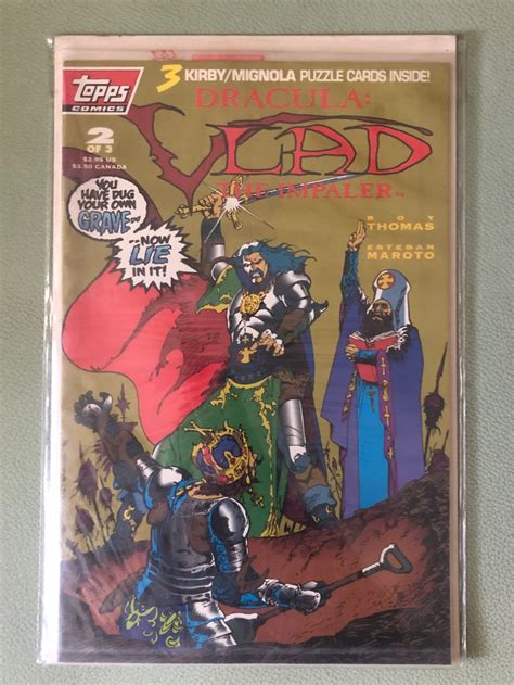 Dracula Vlad The Impaler Polybagged Topps Comics Hobbies Toys