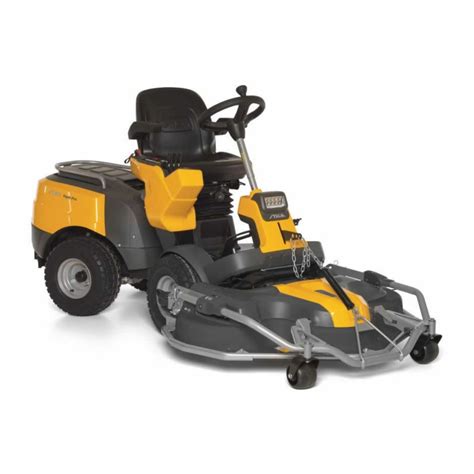 Stiga Park Pro Awx Wd Front Deck Ride On Lawn Mower Combi Pro