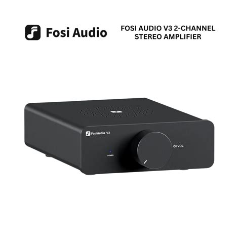 Fosi Audio V3 300W X2 2 0 Channel Hi Fi Stereo Audio Amplifier With