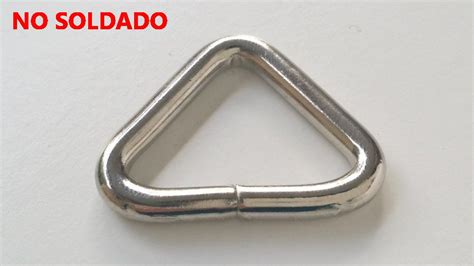 Pasador Metalico Anilla Triangular Acero