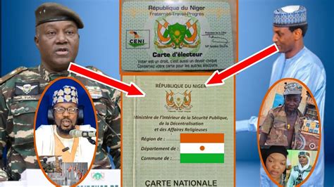 Sabuwar Dokar Carte D Identit A Kasar Niger Malan Yayi Magana Akan Yan