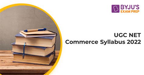 Ugc Net Commerce Syllabus 2023 Pdf Paper 2 Syllabus In Hindi