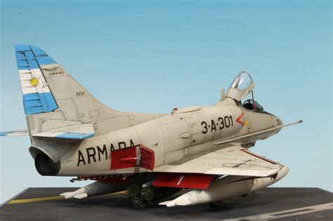 Istvan Michalkos Scale Models Douglas A 4q Skyhawk Hasegawa 148