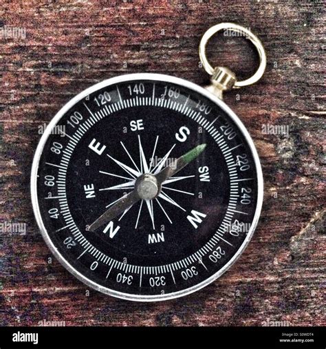 Magnetic Compass Stock Photo Alamy