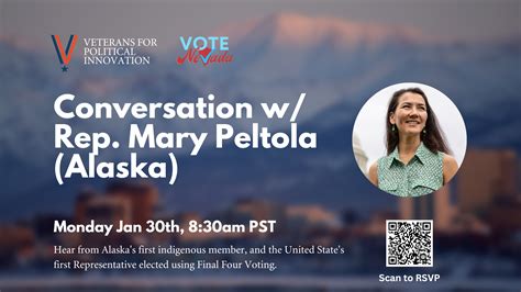 Conversation w/ Rep. Mary Peltola (Alaska) - Citizen Connect