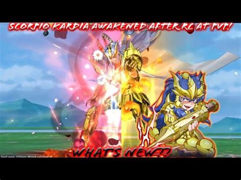 Saint Seiya Awakening Kotz Scorpio Kardia Awakened After Repair