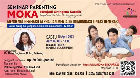 Mengenal Generasi Alpha Dan Menjalin Komunikas Lintas Generasi Paroki