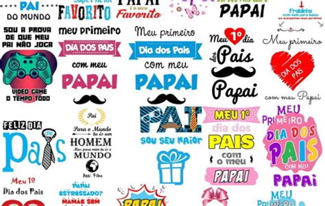 Artes Prontas Frases Vetores Png Lettering Dia Dos Pais Verloop Io