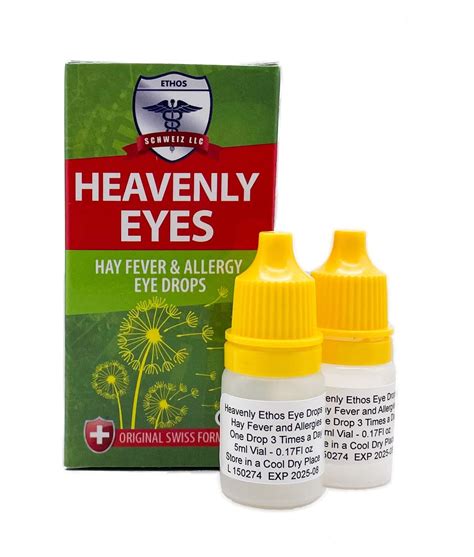 Fever Eye Drops Ethos Heavenly Vision - Ethos eyes