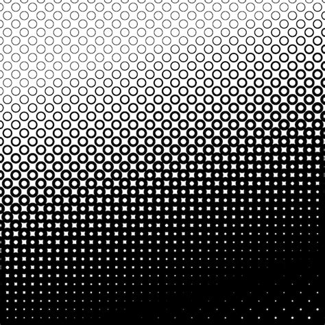 Fondo Con Degradado De C Rculos En Blanco Y Negro Vector Premium