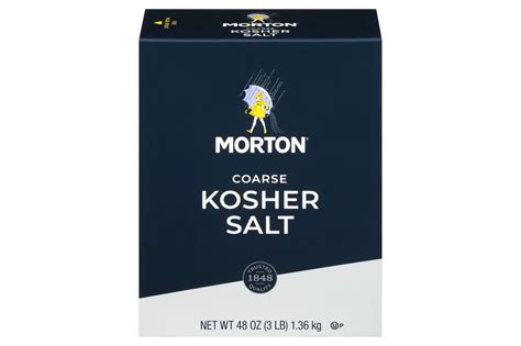 Morton Coarse Kosher Salt 48 Oz Desert Spoon Food Hub