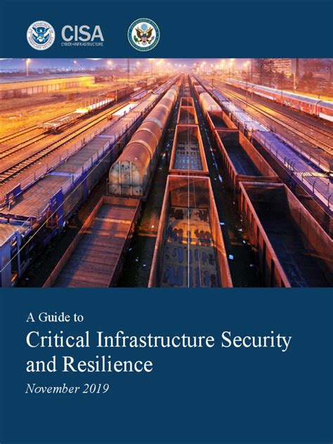 Guide Critical Infrastructure Security Resilience 110819 508v2 Pdf