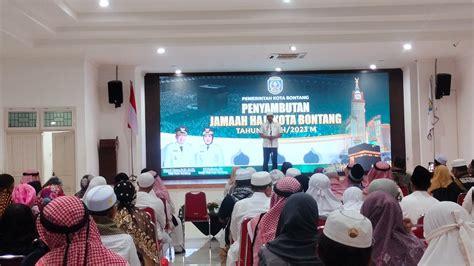 Bekesah Pemkot Bontang Sambut Kepulangan Jemaah Haji