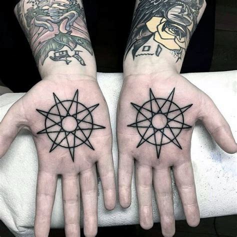 100 Palm Tattoo Designs For Men Inner Hand Ink Ideas