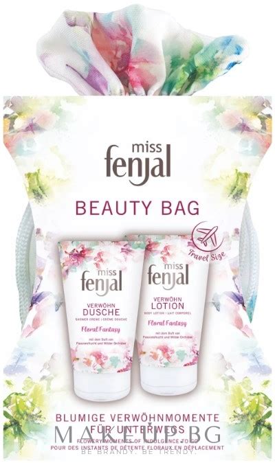 Fenjal Floral Fantasy Set Shcr75ml Blot75ml Bag1pcs