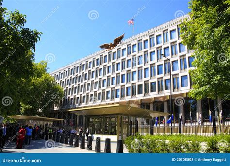 The Embassy of the United States London Editorial Stock Photo - Image ...