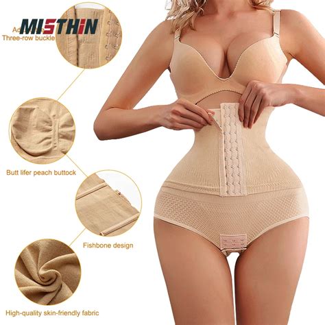 Full Body Women Slimming Invisible Tummy Control Waist Corset Cincher Shapewear Panties High