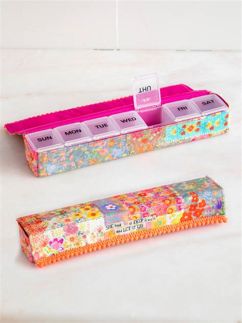 Weekly Pill Pouch Organizer Deep Breath Natural Life