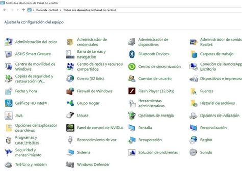 Listado De Comandos Para El Panel De Control De Windows
