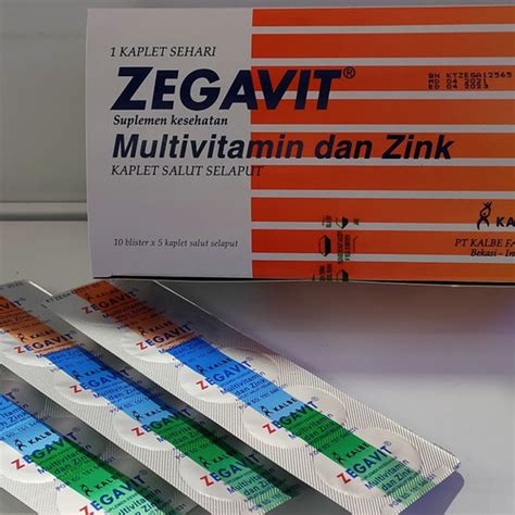 Jual ZEGAVIT MULTIVITAMIN DAN ZINK - Jakarta Pusat - GreenShope84 ...