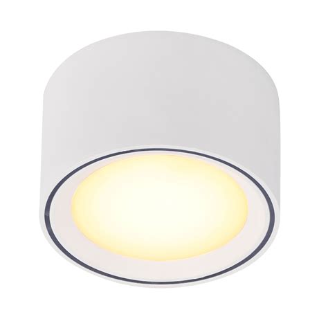 Surface spot FALLON Métal Couleur Blanc LED Module H 6 IP20