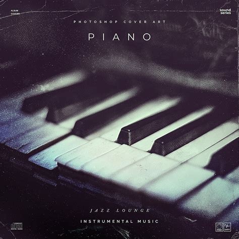 Piano Music Album Cover Art Photoshop Psd