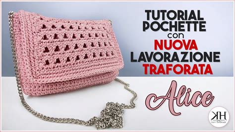 Borsa Facilissima Alluncinetto Con Nuovo Punto Alice Crochet Bag