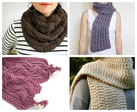 11 Chunky Knit Scarf Patterns To Knit This Weekend Craftsy