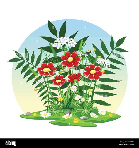 Flower Stock Vector Images Alamy