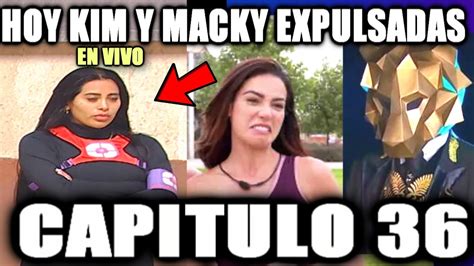 HOY SEVERO CASTIGO EXPULSAN A KIM Y A MACKY POR TRAMPOSAS LOS 50 EN