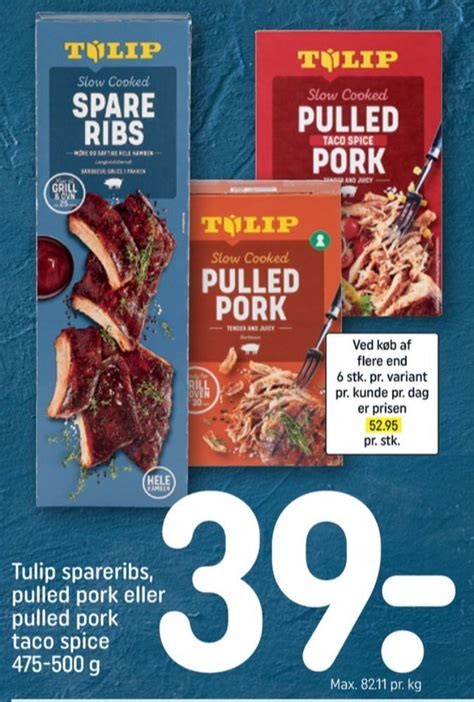 Tulip Spareribs Tilbud Hos Rema