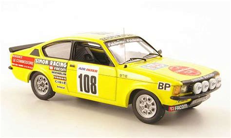 Modellino In Miniatura Opel Kadett C Ixo C Gt E Coupe No Tour