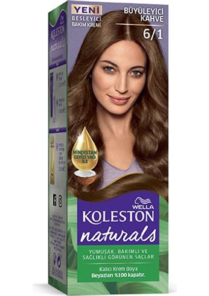 Wella Koleston Naturals Saç Boyası Büyüleyici Kahve 6 1 Fiyatı