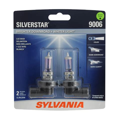 Sylvania 9006 Silverstar Halogen Headlight Bulb 2 Pack
