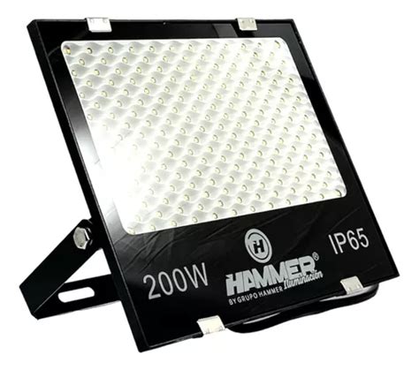 Reflector Led 200w 3500k Ip65 85 265v Hammer MercadoLibre