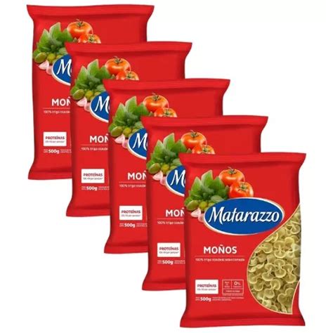 Fideos Mo Os X Gr Matarazzo Pack X Unidades Mercadolibre