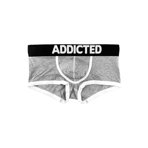 ADDICTED AD302P BOXER GREY C11 Next Gay Thing