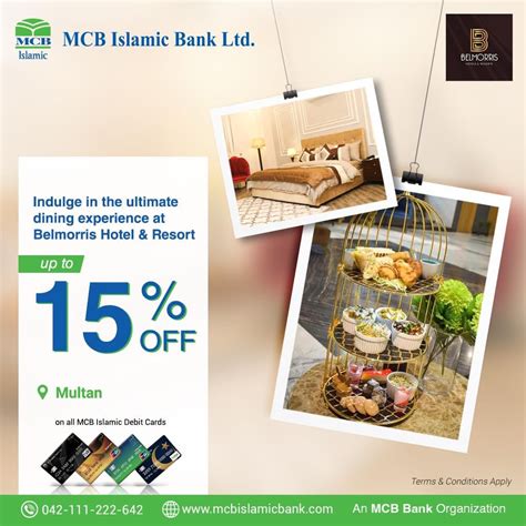 Mcb Islamic Bank On Twitter Enjoy Unbeatable Savings At Belmorris