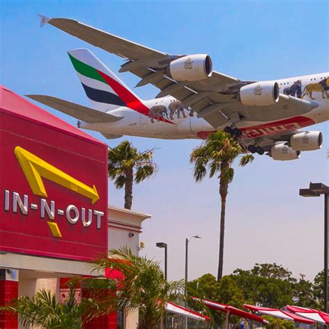 Plane Spotting At The Lax In N Out Burger Dan Sorensen