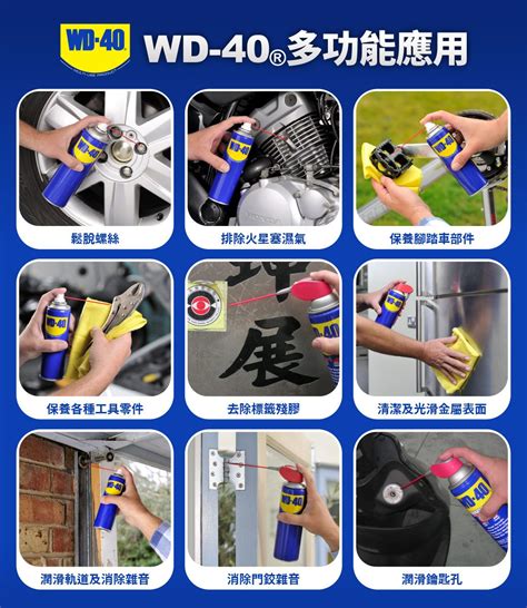 Wd 40 Wd40多功能除銹潤滑劑附專利型活動噴嘴 9 3fl Oz Pchome 24h購物