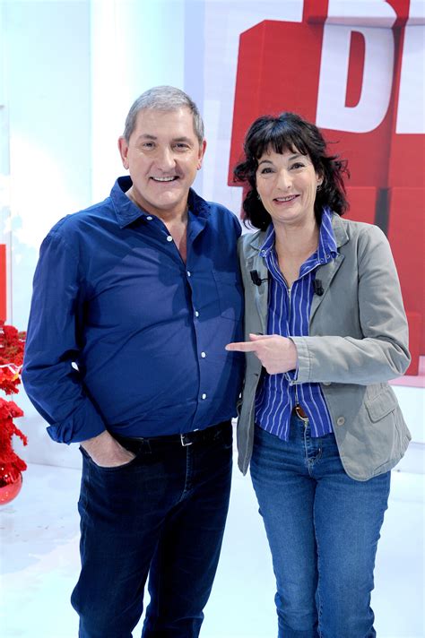 Photo Exclusif Yves Calvi Et Nathalie Serrault Enregistrement De