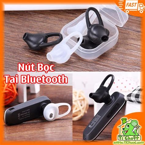 Nút Cao Su Bọc Tai Nghe Bluetooth Có Sừng Cố định Tai Shop Tí Chuột