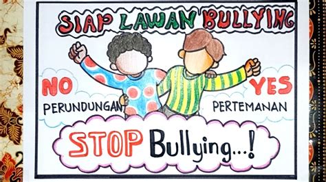 Gambar Poster Stop Bullying Poster Stop Bullying No Perundungan