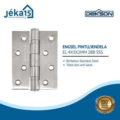 Promo Engsel Dekkson Ecoline Dekson Engsel Pintu Inch Stainless